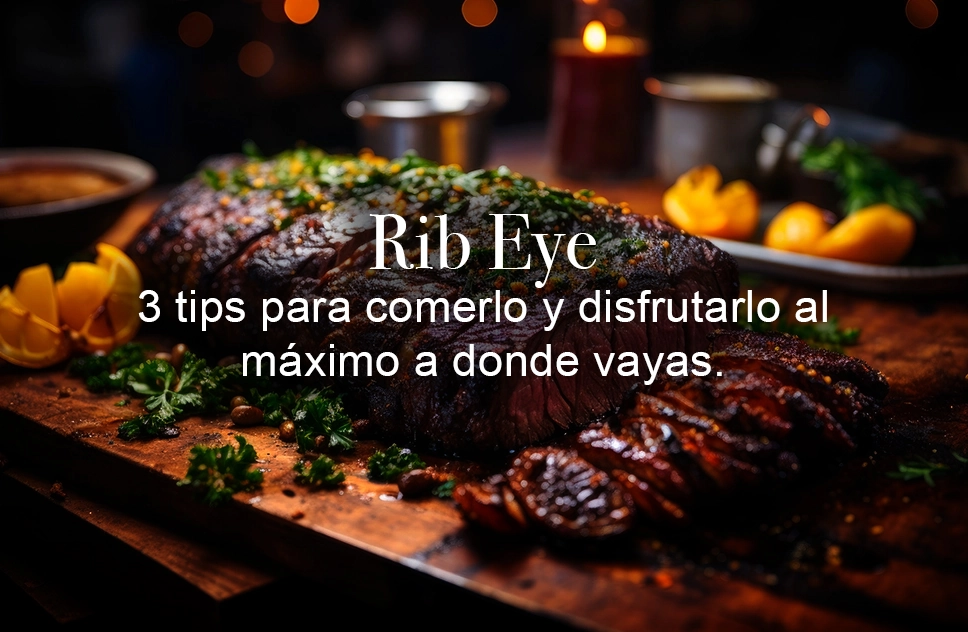 Rib Eye 3 tips para comerlo
