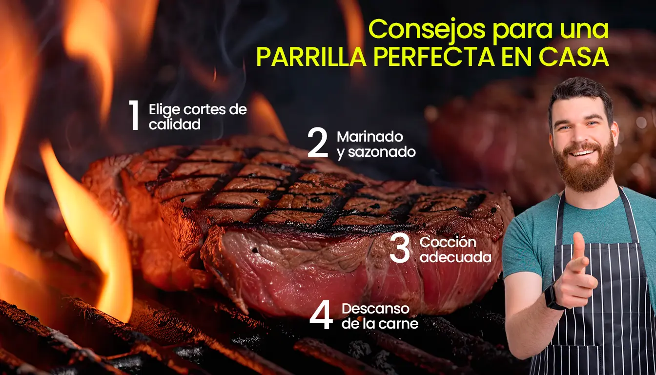 Parrilla de carnes premium consejos