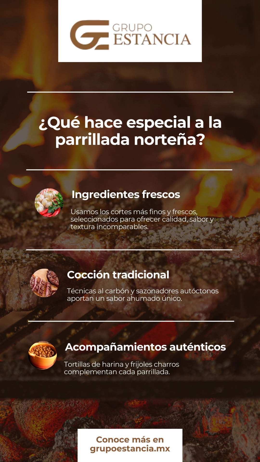 Parrillada Norteña, características