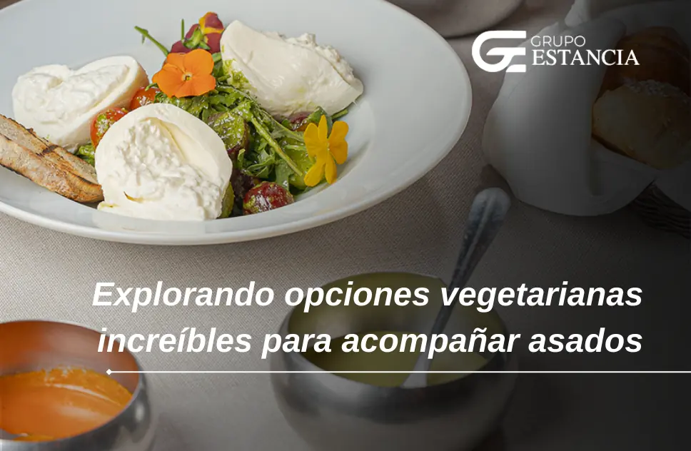 opciones vegetarianas para asados a la parrilla