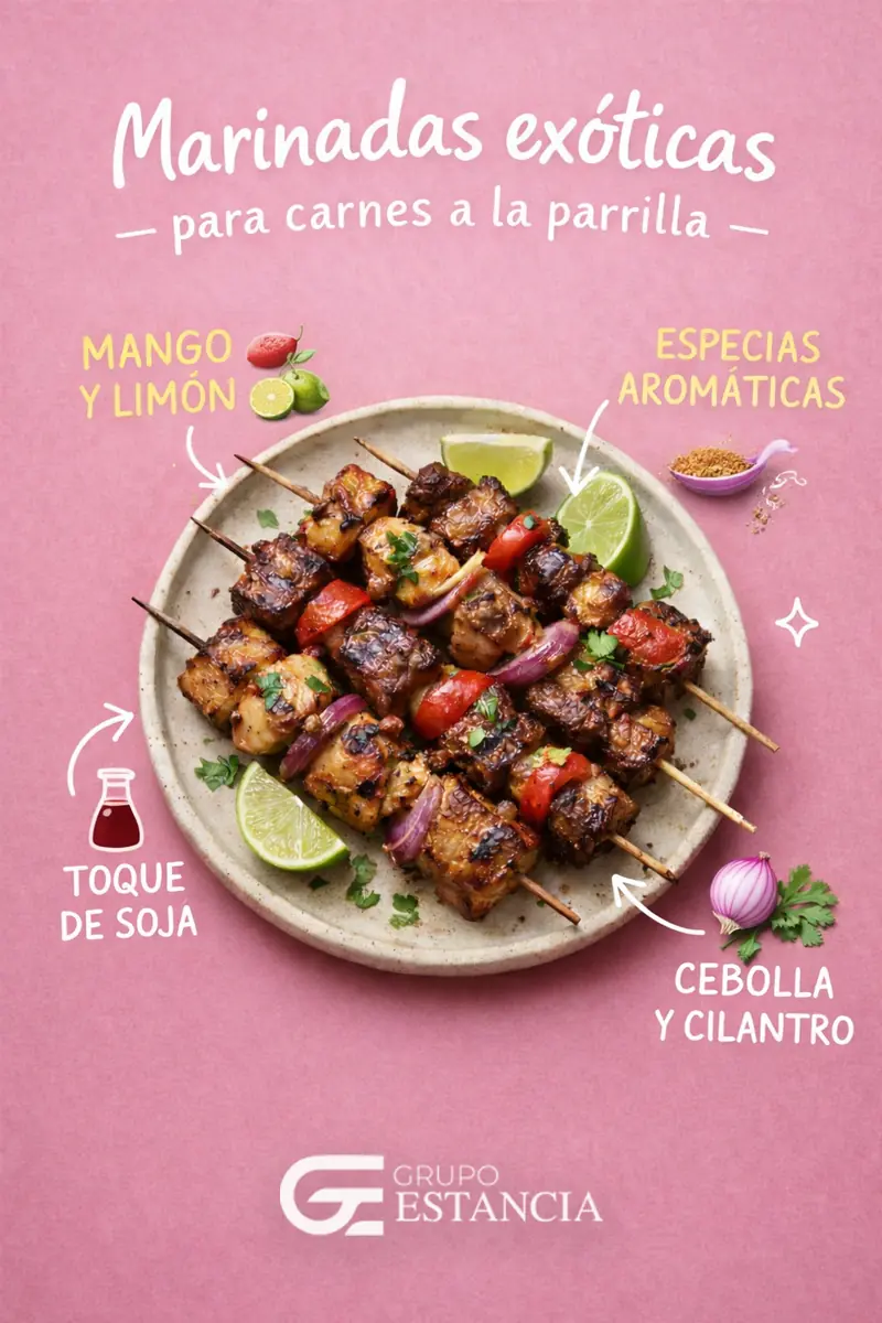 marinadas exóticas para carnes