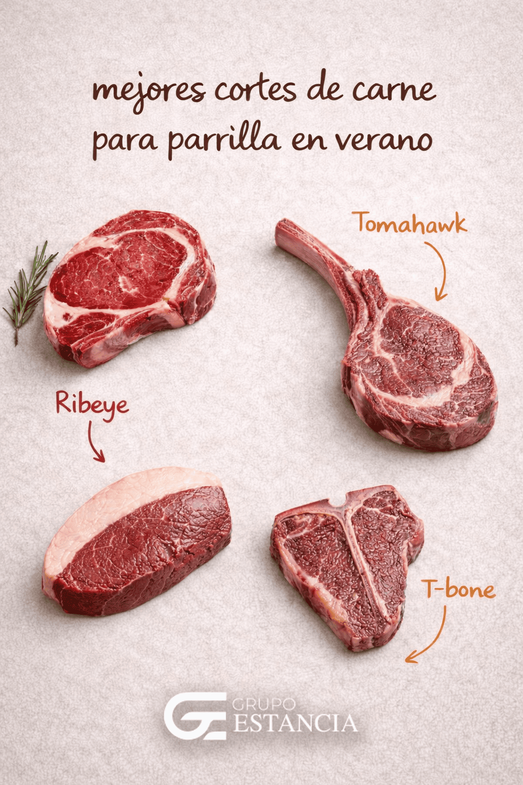 mejores cortes de carne para parrilla en verano