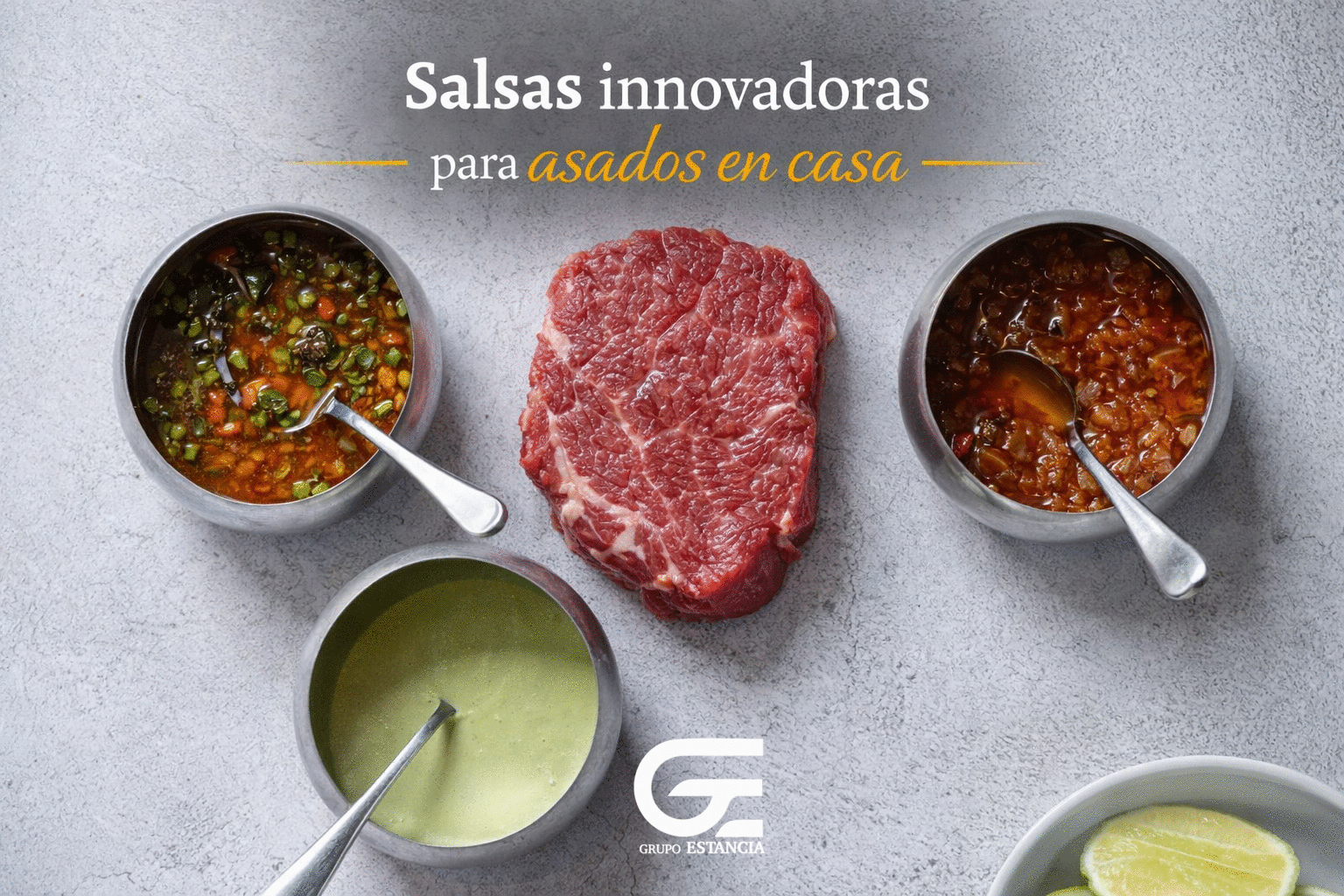 salsas innovadoras para asados
