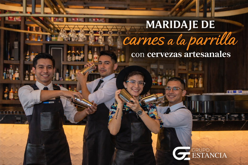 maridaje de carnes a la parrilla con cervezas