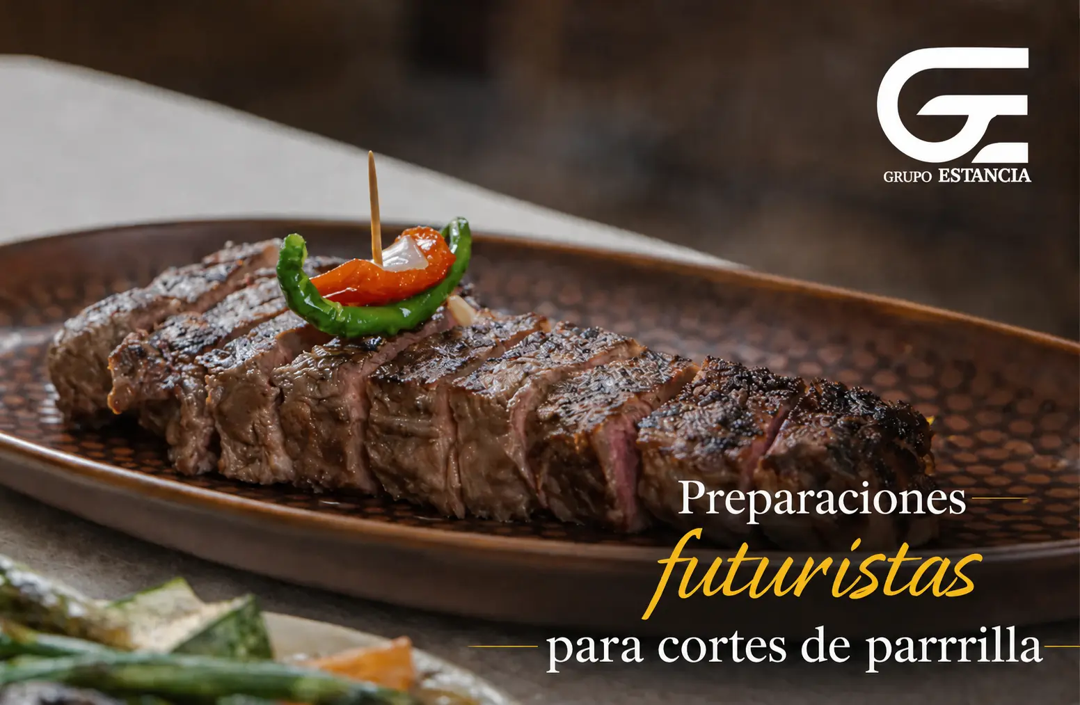 preparaciones futuristas para cortes de carne