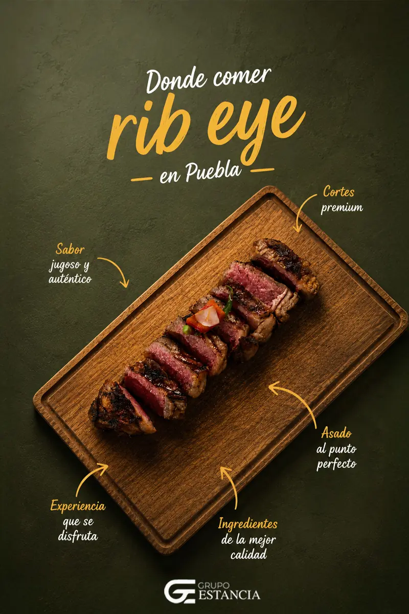 Donde comer rib eye en Puebla_1 Donde comer rib eye en Puebla_1